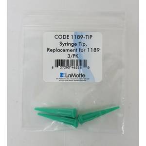 Syringe W Green Tip - 3 Pk - CLEARANCE SAFETY COVERS